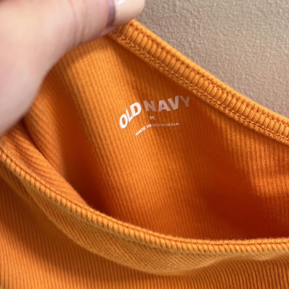 Tie Shoulder Ribbed Tank - Picture 3 of 4